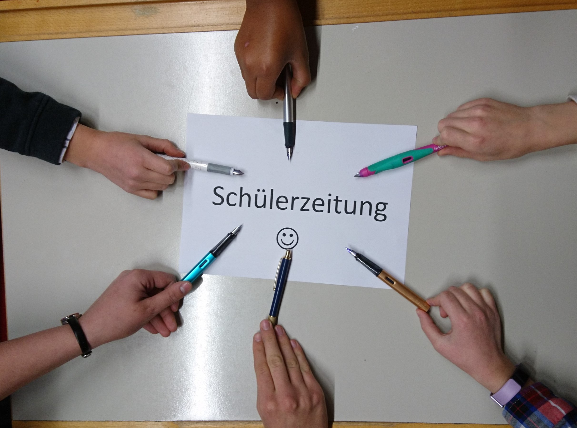 Schülerzeitung fertig